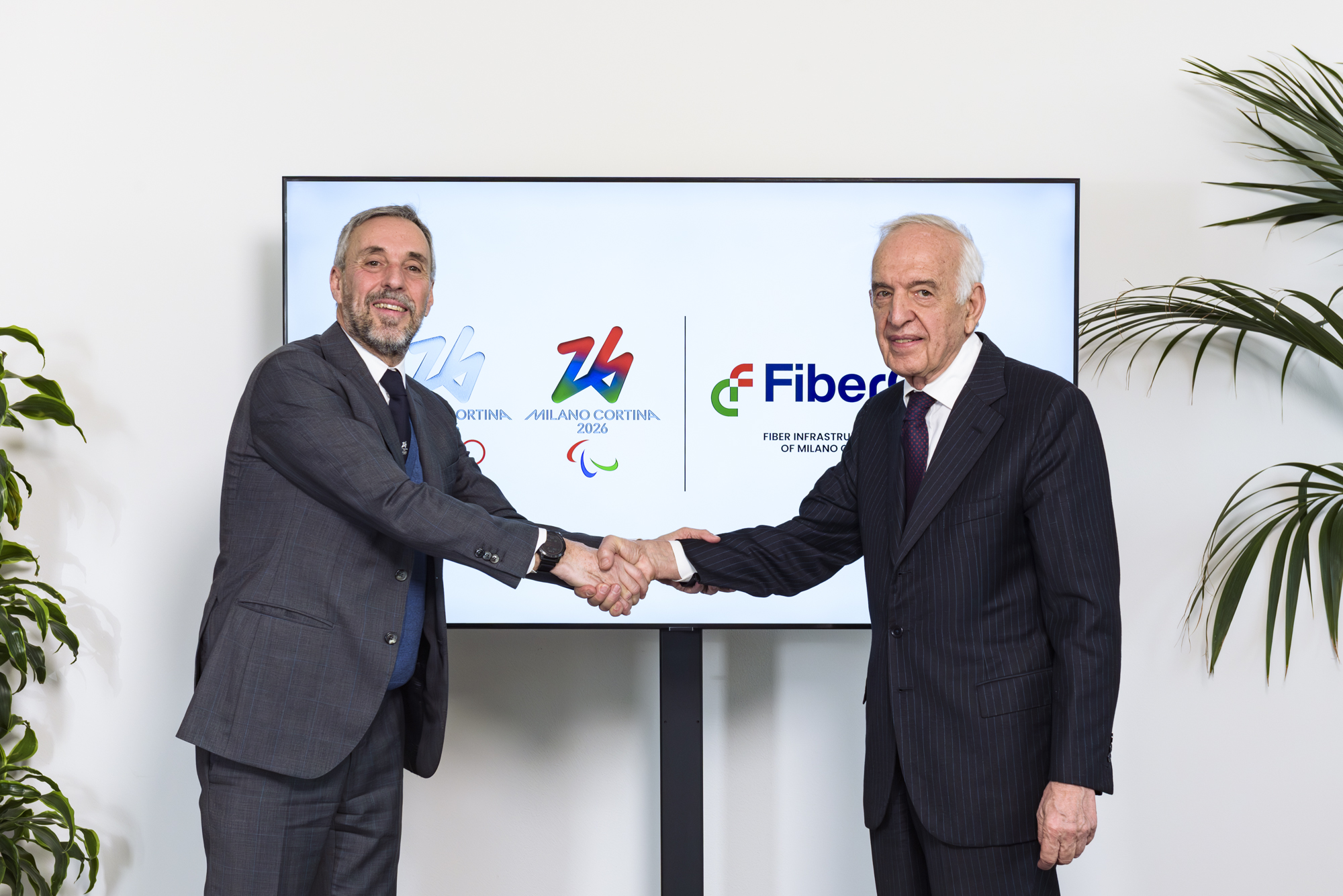 Partnership Fondazione Milano Cortina 2026 - FiberCop